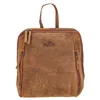 The Skandinavian Brand Leder Rucksack Hunter  tan Produktbild-Vorschau 2