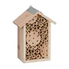 Relaxdays Bienenhotel, Holz, Insektenhotel Wildbienen, Produktbild-Vorschau 9