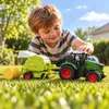 Spielzeug Traktor mit Ballenpresse und Heuballen Produktbild-Vorschau 7