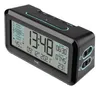 TFA Dostmann 60.2562.01.GB Funk Wecker Schwarz, Hellblau Produktbild-Vorschau 1