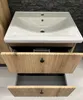 Domodomo Badezimmerschrank mit Waschbecken, 60 x 46 x 64 cm Produktbild-Vorschau 11