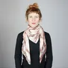 Baumwollschal - Bamboo - braun tie dye - quadratischer Produktbild-Vorschau 6