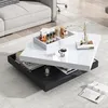 A modern living room setting with a couch and a coffee table. Produktbild-Vorschau