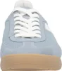 Das Bild zeigt einen hellblauen Freizeitschuh aus einer seitlichen Perspektive der linken Seite. Der Schuh hat eine sportliche Form und weist auffällige Details wie eine strukturierte Sohle und Schnürsenkel auf. Produktbild-Vorschau
