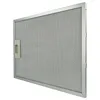 A close-up, angled view of a range hood filter. Produktbild-Vorschau