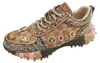 OOG  Damenschuhe sportlicher Schnürer Braun Freizeit, Produktbild-Vorschau 3