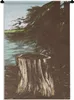 MuchoWow® Wandteppich Wandbehang Baum - Meer - Illustration Produktbild-Vorschau 1