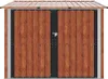 vidaXL Porta biciclette, 3 pezzi, marrone, 216 x 207 x 158 Anteprima dell’immagine prodotto 6