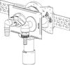 DALLMER Wandeinbau-Waschgeräte-Siphon  406, DN 40/DN 50 Produktbild-Vorschau 5