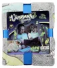 Dinosaur deka svietiaca v tme plyšová 130x150cm sivá Náhľad obrázku produktu 4