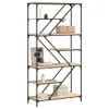 vidaXL Bibliothèque Chêne Sonoma 91x36x176 cm Bois Voir les images du produit 3