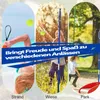 COSTWAY Set di tetherball regolabile in altezza a 3 Anteprima dell’immagine prodotto 6