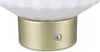 LED stolová lampa - H 19 cm - Mosadz - Biela - Sklo - Kov - Náhľad obrázku produktu 2