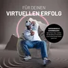 A person is playing a VR game while sitting on a beanbag chair. Anteprima dell’immagine prodotto