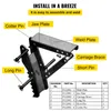 VEVOR Hydraulický palec pro rypadla, 18 palců 1/2 palce Náhled obrázku produktu 5