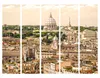 Akusticher Raumteiler Rom Foto Paravent 225x172 cm Produktbild-Vorschau 4