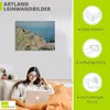 ARTland Leinwandbild Das Haus des Douaniers in Produktbild-Vorschau 3
