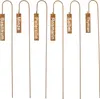 6 Pflanzenstecker Kräuter Metall Rost Optik Produktbild-Vorschau 4