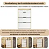 A product image with descriptive text and multiple views of a shoe cabinet. Anteprima dell’immagine prodotto