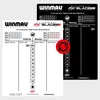 Tabellone del torneo di Winmau - Lavagna per scrivere Anteprima dell’immagine prodotto 10