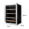 Klarstein Weinkühlschrank, Getränkekühlschrank Schmal, Produktbild-Vorschau 9