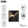 A product image showcasing a phone screen protector with various feature icons and text. Anteprima dell’immagine prodotto