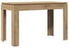 vidaXL Stół do jadalni Artisan dąb 120x60x76 cm materiał Podgląd zdjęcia produktu 1