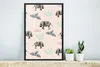 MuchoWow® MuchoWow® Gerahmtes Poster Zebra - Pflanzen - Produktbild-Vorschau 4