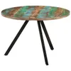 Tavolo da Pranzo 110x75 cm in Legno Massello di Recupero Anteprima dell’immagine prodotto 6