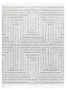 Teppich SEVILLA Z788A Labyrinth, griechisch weiß / grau Produktbild-Vorschau 2