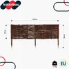 A woven willow border fence with dimensions indicated. Anteprima dell’immagine prodotto