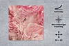 MuchoWow® Mauspad Mousepad Draufsicht auf einen Strauß rosa Produktbild-Vorschau 2
