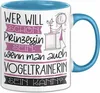 Vogeltrainerin Tasse Geschenk Spruch Wer Will Schon Produktbild-Vorschau 1