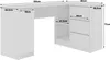 Bureau d'angle B20 CLP Droit Sonoma/Blanc avec 3 tiroirs et Voir les images du produit 5