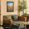 Kit per dipingere per adulti, soggetto: fiori. Prato Anteprima dell’immagine prodotto 9