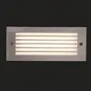 AEG LED Einbauleuchte Außenlampe Wall Silber/Eisen 25x11cm Produktbild-Vorschau 11