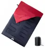 vidaXL Doppelschlafsack mit Kissen Erwachsene Camping 3-4 Produktbild-Vorschau 5