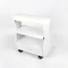 Poggiapiedi per pedicure con cuscino, cassetto e 4 ruote Anteprima dell’immagine prodotto 3