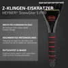 HEYNER® Eiskratzer Auto mit extra breiter Messingklinge und Produktbild-Vorschau 2