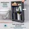 Carrello multifunzione "eluno", ideale per il bagno o la Anteprima dell’immagine prodotto 4