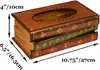 Dřevěný zásobník v retro stylu – 27 × 16,5 × 10 cm, Náhled obrázku produktu 2