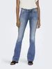 ONLY Female Flared fit Jeans ONLBLUSH Mittlere Taille Produktbild-Vorschau 2