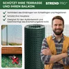Prútie GARDEN PVC, 1000/12x12/1,2 mm, zelené, RAL 6005, Náhľad obrázku produktu 7