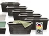 Wäschekörbe 6er Set, 3  xWäschekörbe + 3 x Wäschewannen Produktbild-Vorschau 1