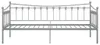vidaXL Rám rozkladacej pohovky sivý kovový 90x200 cm Náhľad obrázku produktu 5