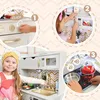 Kinderplay dřevěná kuchyňka s osvětlením na nožičkách Náhled obrázku produktu 3