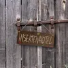 Insektenhotel Metallschild mit Holzoptik Produktbild-Vorschau 3