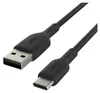 Belkin CAB001BT3MBK, 3 m, USB A, USB C, Čierna Náhľad obrázku produktu 1