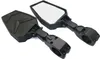 Two black side mirrors for a UTV, Quad, or ATV, shown against a white background. Produktbild-Vorschau