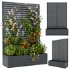 Blumenkasten mit Rankgitter, Hochbeet mit Sichtschutz, Produktbild-Vorschau 1